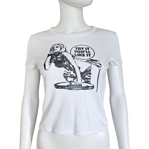 mythsprints: “try it” baby tee - Picture 2 of 6